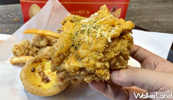 炸雞控這次守不住了！肯德基推出新口味「金沙富貴脆雞」，再加碼台灣終於上市的「紐奧良咔滋雞皮」嗨翻炸雞控的心。