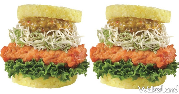 咖哩控沒辦法冷靜！摩斯漢堡全新推出「綠咖哩雞腿珍珠堡」，泰式綠咖哩雞腿、紅咖哩豬排挑戰最濃、最營養防疫美食。