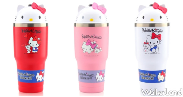 Kitty控就缺這一杯！7-ELEVEN推出全新「Hello Kitty大頭造型冰霸杯」，3款限量推出讓Kitty控尖叫搶收。