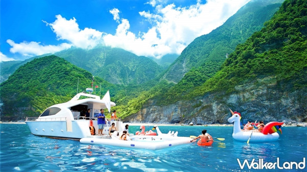 誰說一定要出國才能玩海島行程！太魯閣晶英酒店推出「一泊二食加購戶外活動」住房專案，在台灣就可以跳海、玩立槳、划獨木舟看斷崖。