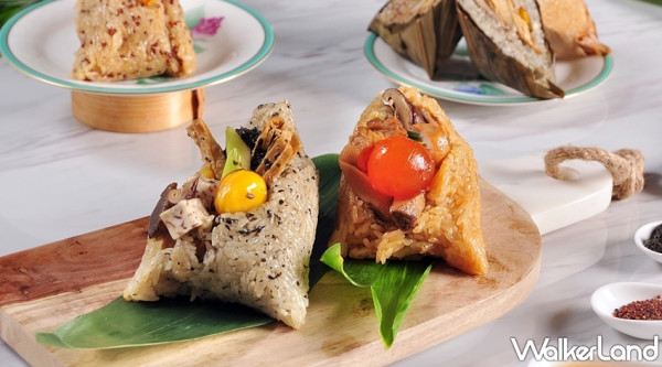 凱撒的粽子很養身！凱撒飯店連鎖推出「養生美粽」，由國宴團隊純手工製作「限量」端午粽禮。