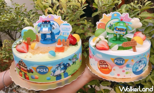 兒子女兒會尖叫！85℃推出救援小英雄「波力機器人公仔蛋糕」，粉色療癒系「安寶蛋糕」同步搶吃。