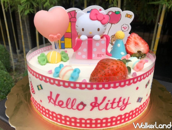 Kitty蛋糕萌到捨不得吃！85℃限定款「Hello Kitty公仔蛋糕」準備開搶，限量款Kitty切片蛋糕同步開搶。