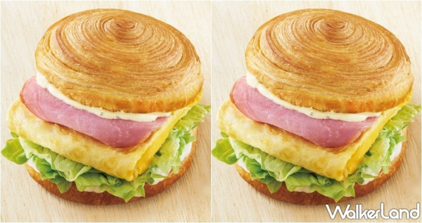摩斯「可頌堡」要吃爆！MOS摩斯漢堡全新推出「火腿歐姆可頌堡」早餐限定開賣，小奢華「干貝天丼珍珠堡」同步搶攻速食控的新歡。