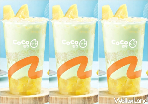 挑戰最狂「泰奶摩摩喳喳」！CoCo推出隱藏版新品「金鳳摩摩喳喳」5種配料加滿，泰國手標綠奶茶、台灣金鑽鳳梨挑戰最狂夏季手搖杯。
