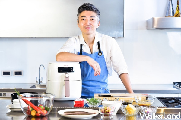 一星主廚林泉的「質感生活料理」！料理職人林泉與「飛利浦健康氣炸鍋」一同設計三道料理，五種不同烹調方式，打造氣炸鍋新高度。