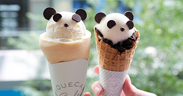 挑戰信義區最萌街拍甜點！gelato pique café「熊貓可麗餅、熊貓冰淇淋」軟萌開賣，新品「熊貓杯杯」也超欠買。