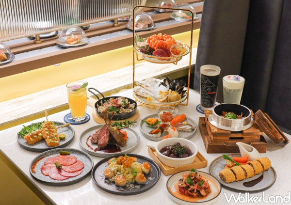 爭鮮餐酒館開吃！新品牌「樂鮮Sushi bar」迴轉壽司+餐酒館吃法全攻略，超浮誇「豪華海鮮塔、舒肥羊排」通通要吃到。