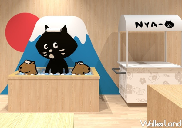 黑貓控買到錢包破洞！日本超夯黑貓「NYA-快閃店」強勢插旗華山，超萌「黑貓富士山、日系燈籠牆」免費打卡點一定要先朝聖。