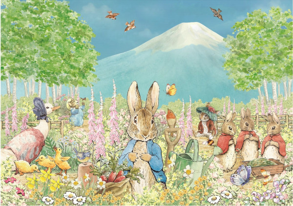 兔控聖地再加一！富士山下絕美「彼得兔歐式庭園」即將開園，一口氣飽覽300種花卉還有療癒彼得兔周邊要你買到剁手手。