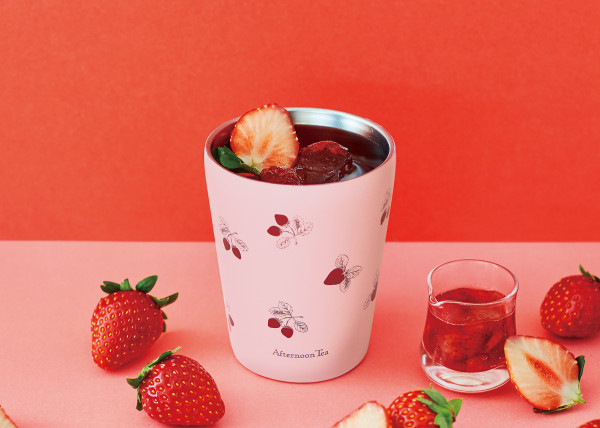 草莓控一定要擁有！日本Afternoon Tea「古典草莓保溫杯」粉嫩登場，拍照洗版又兼超強實用性，強勢進攻網美和婆媽荷包。