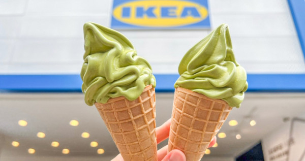 抹茶控20元開吃！超高CP值「IKEA抹茶霜淇淋」快閃限定，濃抹茶霜淇淋就是要現在衝。