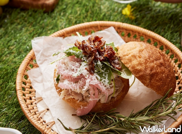 野餐餐盒也可以美美的！RÒUST BY T-HAM推出「肉輕食 Meat Time」在家野餐系列餐盒，脆皮豬肉捲三明治、爐烤手撕豬三明治，必吃清單。