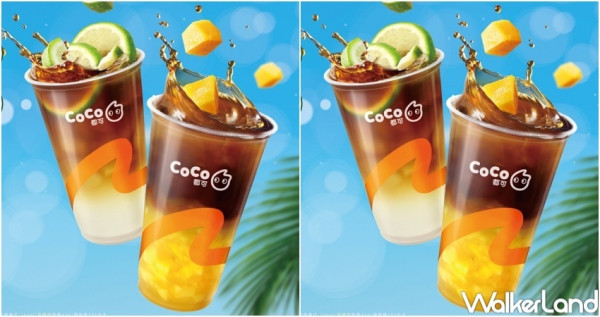 CoCo也有西西里咖啡！CoCo新品「香檸美式、芒芒美式」限定門市開賣，夏季專屬「水果咖啡」讓咖啡控天天喝也不膩。