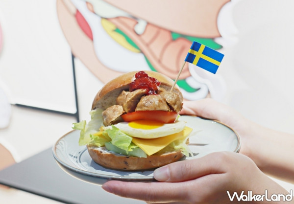 IKEA必吃美食再加1！IKEA Café攜手好丘推出7款好丘手作貝果、首推「層層疊疊肉丸貝果堡」，就說IKEA是被家具耽誤的美食餐廳。
