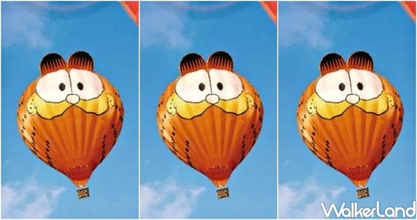 加菲貓熱氣球免費拍！免費入場「2022台中熱氣球嘉年華」連續4天拍起來，再加碼「美食市集、煙火秀、光雕秀」打造最Chill台中約會行程。