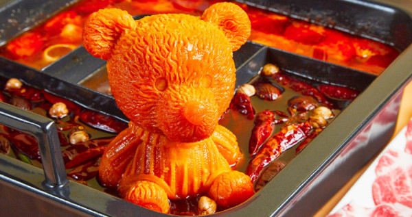 麻辣熊熊鍋有可愛！鼎王新品牌「麻一點」凌晨兩點也吃的到，「三味鍋、麻辣熊熊、手搖飲複合店」三大特色要點。
