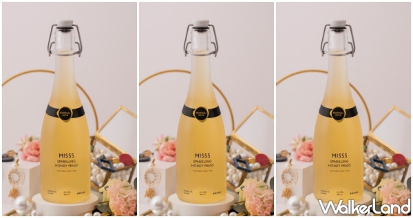 少女必喝酒款再加1！SUNMAI金色三麥推出「MISSS蜂蜜氣泡酒」以純蜂蜜釀造的氣泡酒，嚴選台灣龍眼蜜、荔枝蜜，每一口都讓人很喜歡。