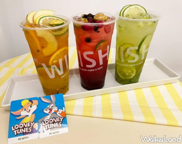 Mr.Wish儲值送折價券！Mr.Wish鮮果茶玩家推出樂一通Looney Tunes會員卡，儲值5,000元、最高可領750元現金折價券。