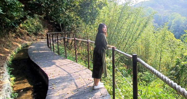 零基礎輕鬆走！台北最新瀑布步道「半嶺水圳步道」半日遊玩湖光社區，超紓壓「台北免費秘境」一定要收下。