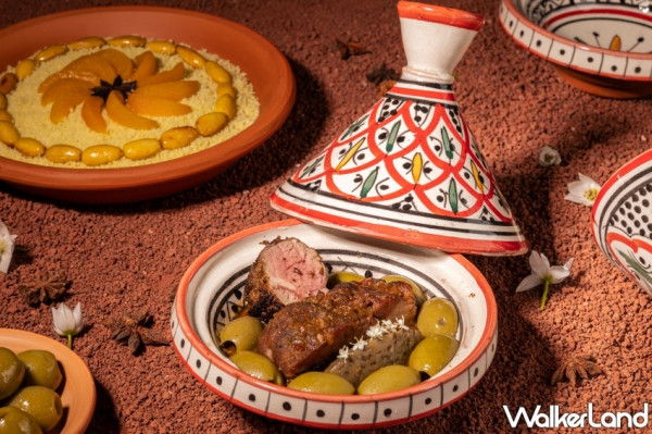 時尚系摩洛哥美食！大金普頓大安The Tavernist推出全新「摩洛哥美食」馳騁北非花園，5道式餐點、滿足對摩洛哥異域料理的期待。