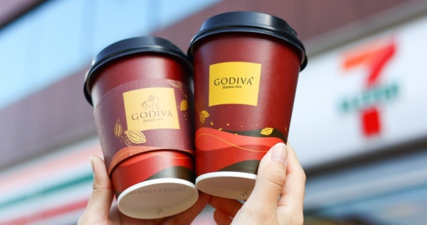 7-ELEVEN GODIVA熱巧克力回歸！7-ELEVEN「GODIVA迦納熱巧克力」99元開賣，再加碼小七咖啡集點免費喝。