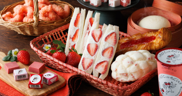 吃爆熱騰騰草莓包子！日本爆紅草莓甜點「ICHIBIKO」進軍LAWSON，超誠意18款「草莓爆餡三明治、草莓霜淇淋」搶攻IG版面不手軟。