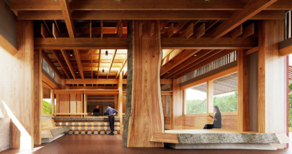 鹿兒島新地標！南九州最大神宮「霧島神宮」JR車站2024年3月22日正式重新營運，檜木裝潢超美超好拍。