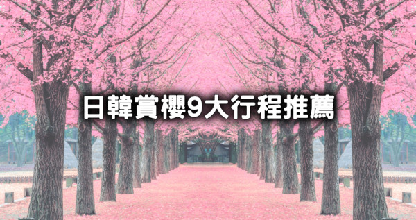 我要當櫻花妹！日本櫻花、韓國櫻花9大行程帶你拍，3月日本關東櫻花、4月釜山8萬棵櫻花樹，下單就帶你去。