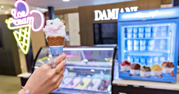 義式冰淇淋免費吃！DAMIANI Gelato義式冰淇淋快閃店免費限量吃冰淇淋，體驗正宗義式甜點。