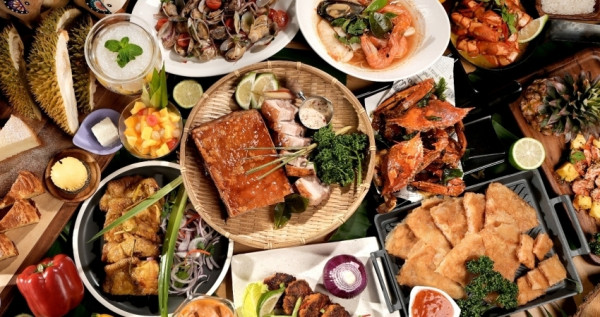 圓山吃到飽新菜單！圓山松鶴餐廳推出「東南亞美食節」香茅烤豬肉、巴東牛肉，打卡再送泰式珍奶。