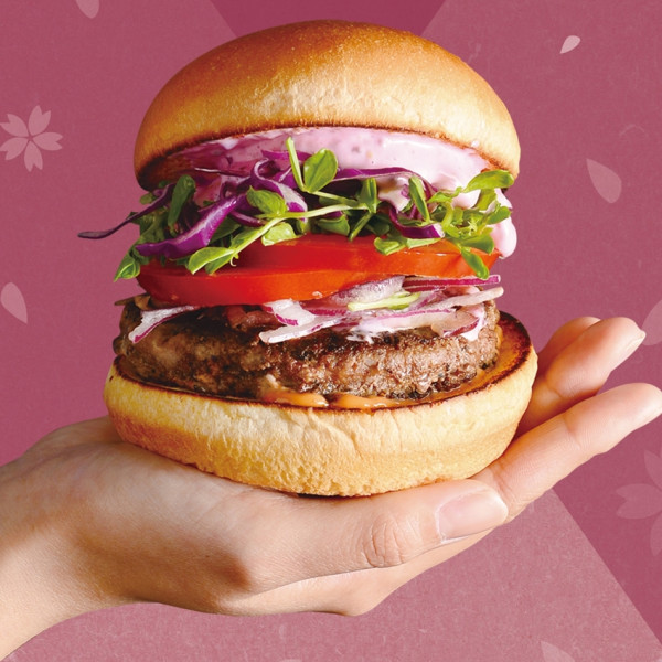 IG粉紅當道！連漢堡也要來摻一腳！「Selfish Burger喀漢堡」粉色「櫻花」漢堡快閃登場！