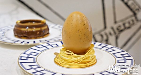 甜點控手刀搶吃！法國人氣甜點師Amaury Guichon快閃來台，限定款甜點「鵪鶉蛋」必拍。