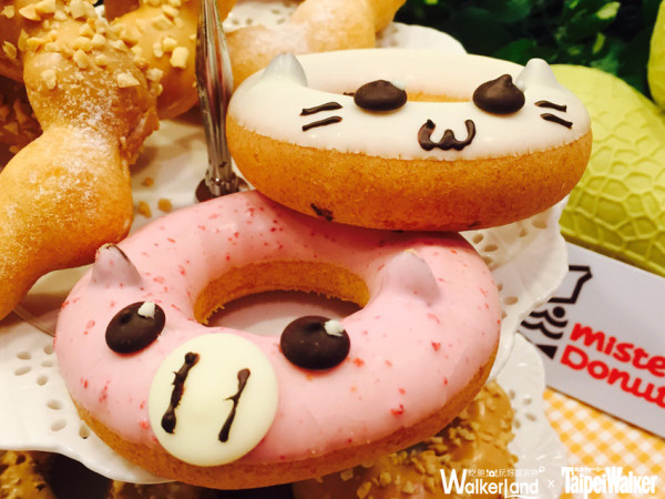 萌翻了！療癒系動物甜甜圈「草莓豬、優格喵」4/6可愛上市！