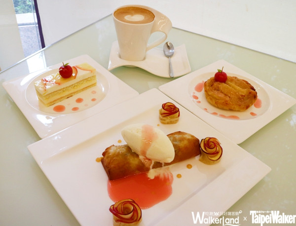 不用飛出國就可以吃到日本「青森蜜蘋果」，Taipei Garden Café用蘋果打造甜蜜下午茶時光！