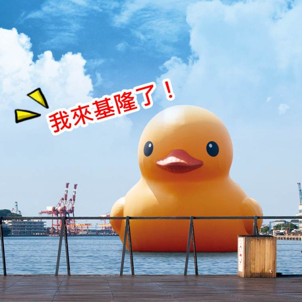 《基隆》黃色小鴨來囉！基隆海洋廣場最終站登場！