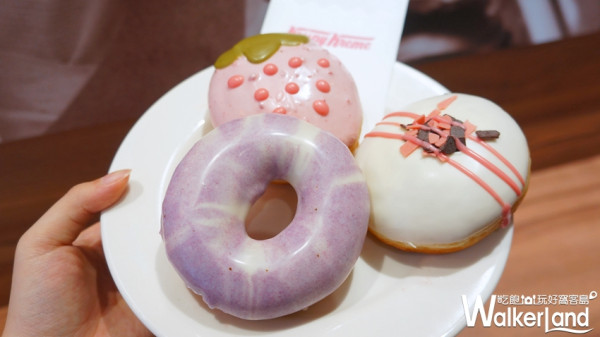 甜點控最愛的爆餡在這裡！Krispy Kreme推出三款新口味造型甜甜圈，搶攻甜點控IG版面。