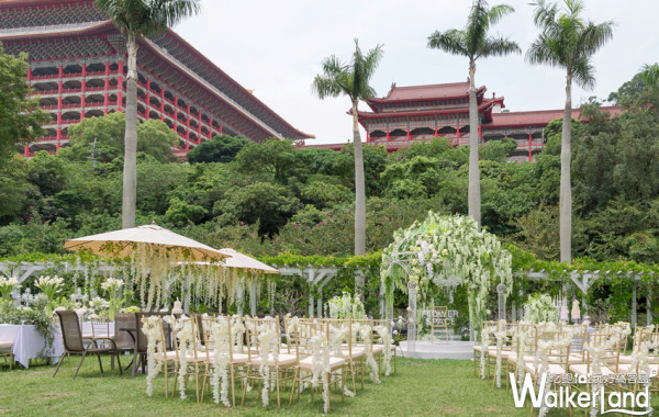 最美的戶外婚禮場地就在這！「圓山大飯店」小資幸福花嫁專案讓夢幻婚禮不再只是夢。