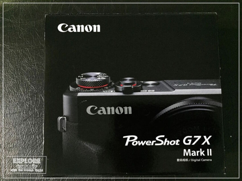 【開箱文】期待已久的Canon G7xMarkⅡ數位相機❤