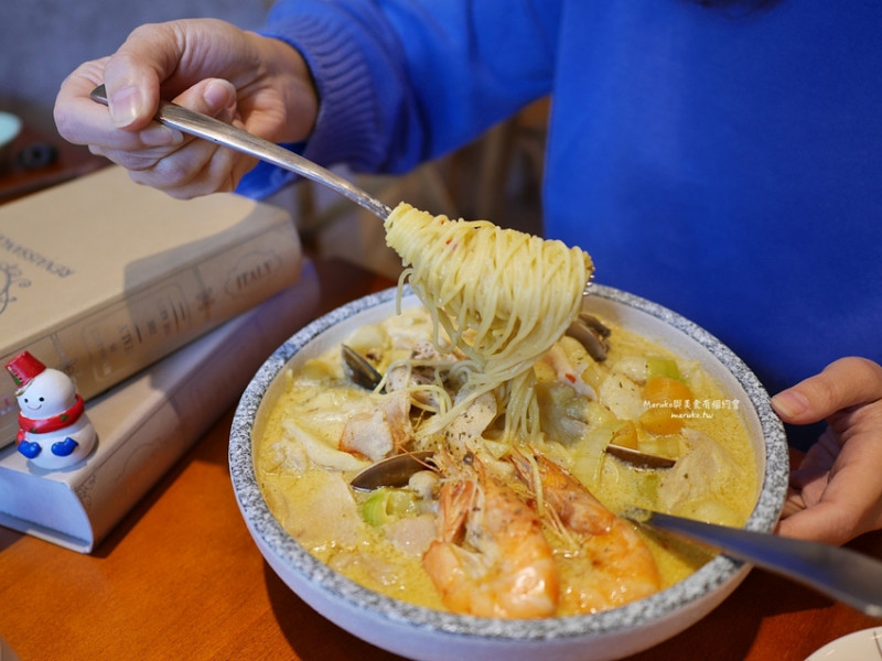桃園 義匠義式湯麵-奉化店 有湯的義大利麵 給料超豐富 這樣點最滿足