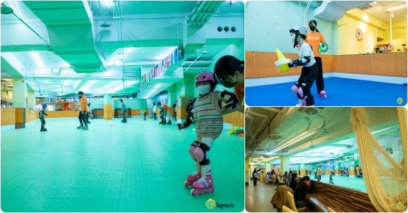 台北內湖室內直排輪教學，全台唯一專為兒童打造的室內運動場