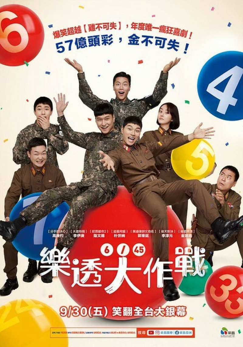 《樂透大作戰》--- 一張57億韓圜樂透彩的奇異迫降，引爆年度最瘋狂爆笑的南北韓爭奪大對決!