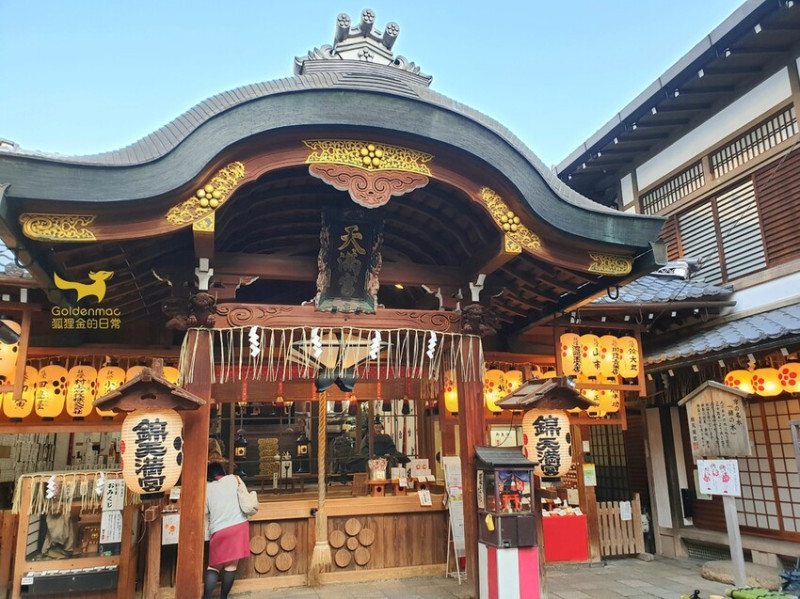日本京都景點 │ 錦天滿宮 錦市場裡的必訪景點 吃美食、求智慧一次達成