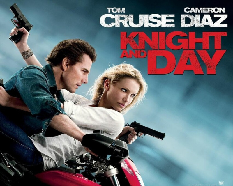 假日大咖電影推薦"騎士出任務Knight and Day"適合闔家觀賞的冒險動作喜劇片~  原來我所做的一切都是為了更靠近你一點點!!