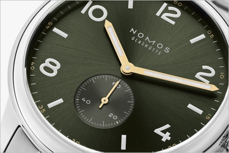 NOMOS 攜手大西門鐘錶推出限量腕錶Club Sport Automatik Limited Edition — Green
