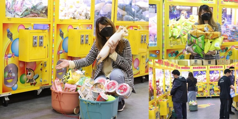 【台南娛樂】夾舖子遊樂園！復華夜市旁的24小時娃娃機店，讓你免費夾10次就是爽~ - 熱血玩台南。跳躍新世界