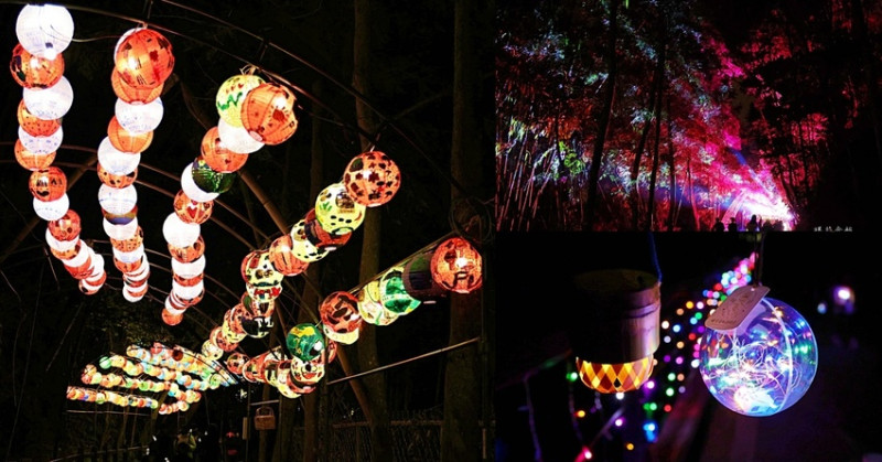 2023埔里森林逐燈祭 美不勝收的5大主題燈區  充滿在地特色