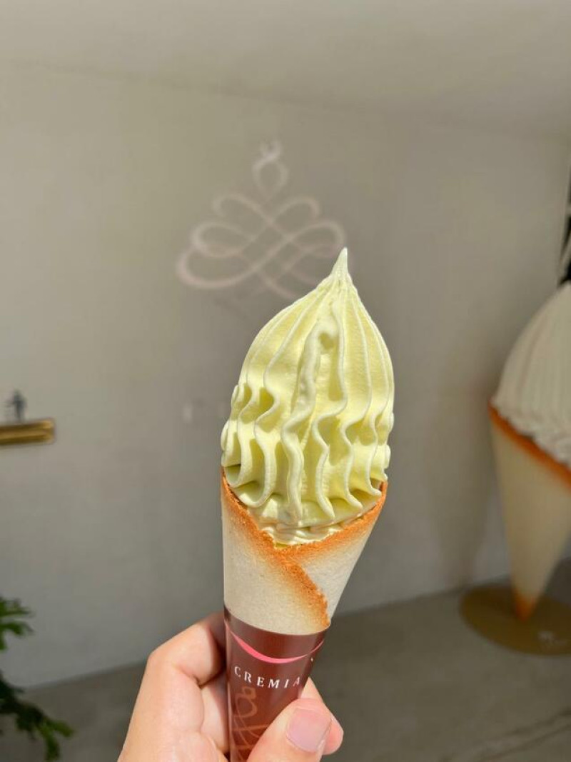 【台北美食】日本Cremia冰淇淋，居然是麝香葡萄啦！