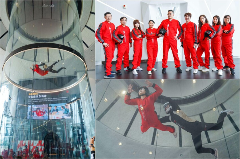 【澳門｜景點】GoAirborne 室内跳傘。葡京人飯店超人氣設施，體驗高空跳傘的刺激感，還可當個飛人