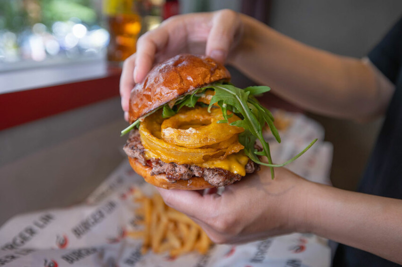 漢堡林BURGER LIN|超邪惡爆漿美式手做漢堡，2023台中西屯區美食推薦，台中精明商圈人氣美食報到